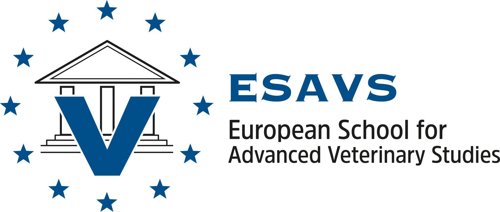European School for Advanced Veterinary Studies Logo